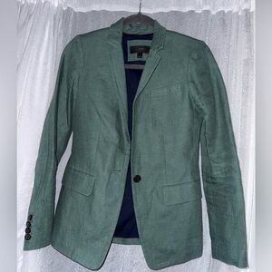 J. Crew Classic Green Blazer